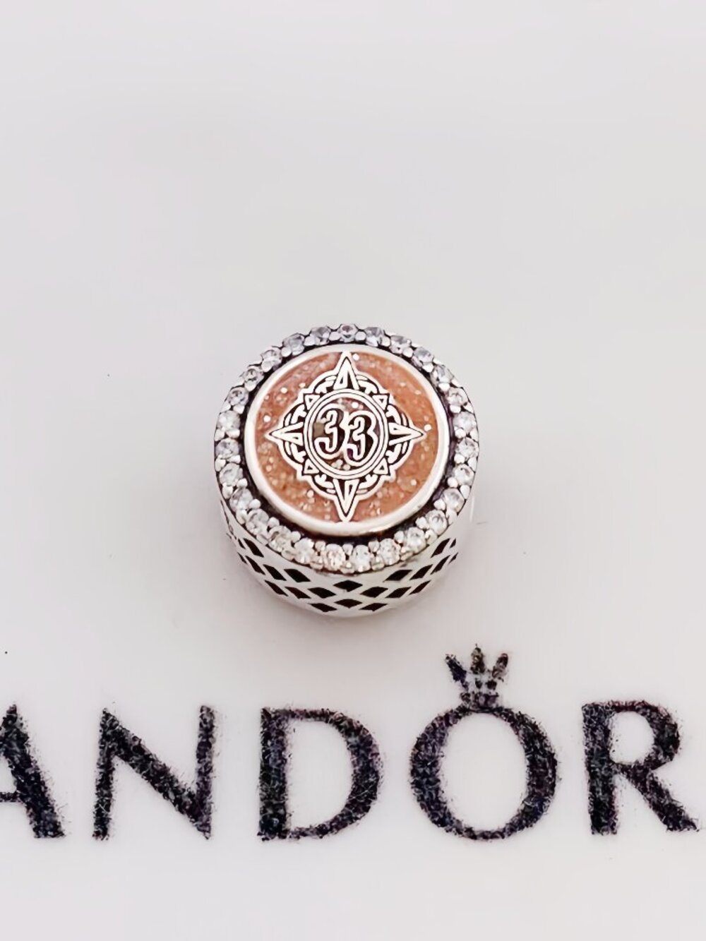 2021 Pandora Winter Release 925 Sterling Silver Disney World Club 33 Charm